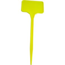 Etiquetas Pincho Amarillas 17cm